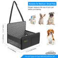 FunAdd Breathable and Foldable Pet Dog Car Basket Anti-dirty Waterproof Pad (Black)