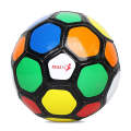 REGAIL No. 2 Intelligence PU Leather Wear-resistant Colorful Football for Children, with Inflator
