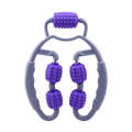 5-wheel Ring Roller Leg Massager, Specifications: Bagged (Purple)