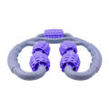 5-wheel Ring Roller Leg Massager, Specifications: Boxed (Purple)