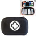 25 In 1 EVA Portable Car Home Outdoor Emergency Supplies Kit Survival Rescue Box(Black)