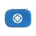 25 In 1 EVA Portable Car Home Outdoor Emergency Supplies Kit Survival Rescue Box(Blue)