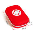 25 In 1 EVA Portable Car Home Outdoor Emergency Supplies Kit Survival Rescue Box(Red)