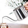 250ML Long Narrow Spout 304 Stainless Steel Hand Drip Coffee Pot with Hanging Ear