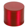 Mini 4-layer 40mm Zinc Alloy Herb Tobacco Cigarette Grinder (Red)