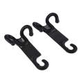 2 PCS Young Player Claw Shape Durable Car Seat Back Hook Trunk Bag Hanger Holder Auto Headrest Lu...