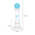 CNaier AE-868 Battery-powered Silicone Ultrasonic Vibration Face Skin Care Electric Facial Cleans...