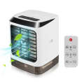 Mini Desktop Cooling Fan Humidifier Air Conditioning Fan Moisturizing Spray Fan with Remote Contr...