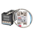 REX-C100 Thermostat + Thermocouple + SSR-25 DA Solid State Module Intelligent Temperature Control...