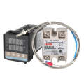 REX-C100 Thermostat + Thermocouple + SSR-80 DA Solid State Module Intelligent Temperature Control...