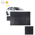 HAWEEL 150W 12-Fold ETFE Solar Panel Charger with 5V / 4.8A USB Port + DC Output(Black)