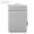 HAWEEL Laptop Sleeve Case Zipper Briefcase Bag with Handle for 12.5-13.5 inch Laptop(Grey)
