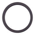 2 PCS Rear Camera Glass Lens Metal Protector Hoop Ring for iPhone 11(Black)