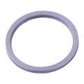 2 PCS Rear Camera Glass Lens Metal Protector Hoop Ring for iPhone 11(Purple)