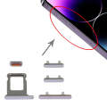 SIM Card Tray + Side Keys for iPhone 14 Pro Max(Purple)