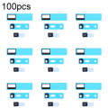 100/Set Sensor Back Adhesive Stickers For iPhone 14 Pro Max / 14 Pro