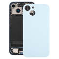 For iPhone 15 Glass Battery Back Cover(Blue)