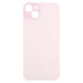 For iPhone 15 Plus Glass Battery Back Cover(Pink)