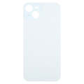 For iPhone 15 Plus Glass Battery Back Cover(Blue)
