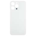 For iPhone 15 Pro Max Glass Battery Back Cover(White)