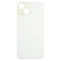 For iPhone 15 Easy Replacement Big Camera Hole Glass Back Battery Cover(Yellow)