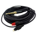 ZS0218 Headphone Audio Cable for Sennheiser HD650 HD600 HD660s HD580 (Black)