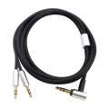 ZS0096 Standard Version Headphone Audio Cable for Sol Republic Master Tracks HD V8 V10 V12 X3(Black)