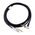 ZS0096 Standard Version Headphone Audio Cable for Sol Republic Master Tracks HD V8 V10 V12 X3(Black)