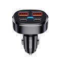REMAX RCC329 DUKE Series 4 in 1 Car 75W PD Fast Charger with Indicator Light