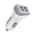 ipipoo XP-3 Dual USB Car Fast Charging Charger with Android Line(White)