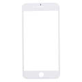 2 in 1 for iPhone 7 Plus (Original Front Screen Outer Glass Lens + Original Frame)(White)