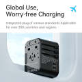 ROCK T62 35.5W Global Travel Multifunctional Plug PD Charger Power Adapter(Purple)