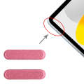 1 Pair Power Control Button For iPad 2022 10.9 inch A2696 A2757 (Red)