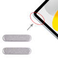 1 Pair Power Control Button For iPad 2022 10.9 inch A2696 A2757 (White)