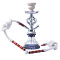 MHQ-1 Double Pipe Hookah Glass Pot Set