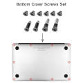 10 in 1 Bottom Cover Screws Set for Macbook Air Retina 13 inch A1932 2018 EMC3184 (Black)