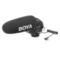 BOYA BY-BM3030 Shotgun Super-cardioid Condenser Broadcast Microphone with Windshield for Canon / ...