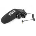BOYA BY-BM3030 Shotgun Super-cardioid Condenser Broadcast Microphone with Windshield for Canon / ...