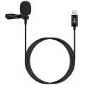 YICHUANG YC-LM10II 8 Pin Port Intelligent Noise Reduction Condenser Lavalier Microphone, Cable Le...