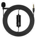 YICHUANG YC-VM20 3.5mm Port Video Recording Omnidirectional Lavalier Microphone, Cable Length: 6m