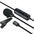 YICHUANG YC-VM40 8 Pin Port Dual Modes Lavalier Recording Microphone, Cable Length: 6m