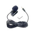 ZJ025MR Stick-on Clip-on Lavalier 3.5mm Jack Mono Microphone for Car GPS / Bluetooth Enabled Audi...