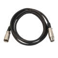 1m 3-Pin XLR Male to XLR Female Microphone Cable