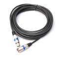 1m 3-Pin XLR Male to XLR Female MIC Shielded Cable Microphone Audio Cord