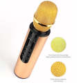 K3 Bluetooth 5.0 Karaoke Live Stereo Sound Wireless Bluetooth Condenser Microphone (Gold)