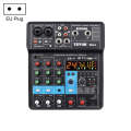 TEYUN NA4 4-channel Small Mixing Console Mobile Phone Sound Card Live Broadcast Computer Recordin...