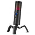 Yanmai Q18 USB Professional Computer Microphone Anchor Recording Karaoke Condenser Microphone (Bl...