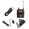 XTUGA RW2080 UHF Wireless Stage Singer In-Ear Monitor System Single BodyPack Receiver