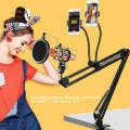 Dual Mobile Phone K Song Bracket 360 Degree Direction Cantilever Multifunctional Lazy Microphone ...