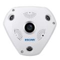 ESCAM Shark QP180 960P 360 Degrees Fisheye Lens 1.3MP WiFi IP Camera, Support Motion Detection / ...